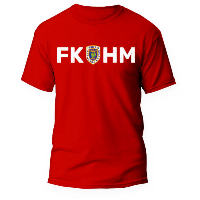 Tričko FKHM červené - dětské - velikost 134